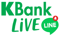 LINE KBank LIVE  แจ้งเตือนเงินเข้าออก  แจ้งเตือนธุรกรรมทางการเงิน